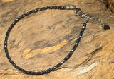 Spinell Edelstein Schmuck Armband facettiert - 925er Silber #0505