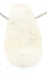 Strontianit Trommelstein Edelstein Schmuck Ketten Anhänger - A Qualität #2545