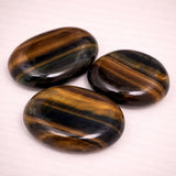 Tigerauge multicolor - Edelstein - Trommelstein - Scheibenstein - Handschmeichler - A Qualität #5728