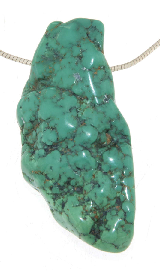 Arizona Türkis Nugget Trommelstein Edelstein Schmuck Ketten Anhänger - A Qualität #5835