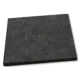 Schungit Platte 10 x 10 cm - Edelstein - matt
