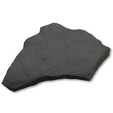 Schungit Platte Freeform – poliert (ca. 10 × 8 cm)