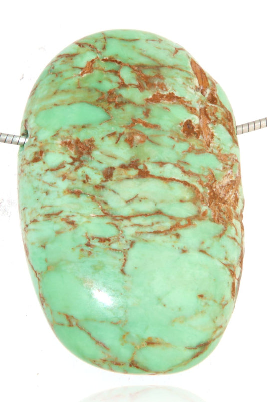 Variscit Trommelstein Edelstein Schmuck Anhänger - AA Qualität #4121