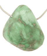 Variscit Trommelstein Edelstein Schmuck Ketten Anhänger - AA Qualität #5251