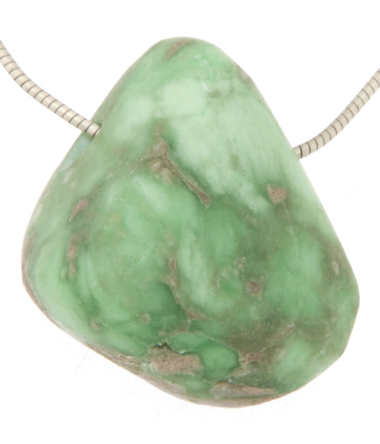 Variscit Trommelstein Edelstein Schmuck Ketten Anhänger - AA Qualität #5251