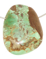 Variscit Trommelstein Edelstein Schmuck Ketten Anhänger #5537
