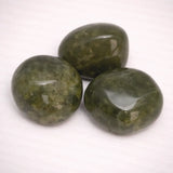 Vesuvianite - Gemstone - Tumbled Stone - Palm Stone - A Quality #6166