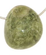 Vesuvianit Trommelstein Schmuck Ketten Anhänger - Edelstein A Qualität #6175