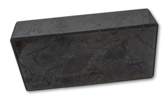Schungit Ziegelstein - Edelstein - poliert 2300g