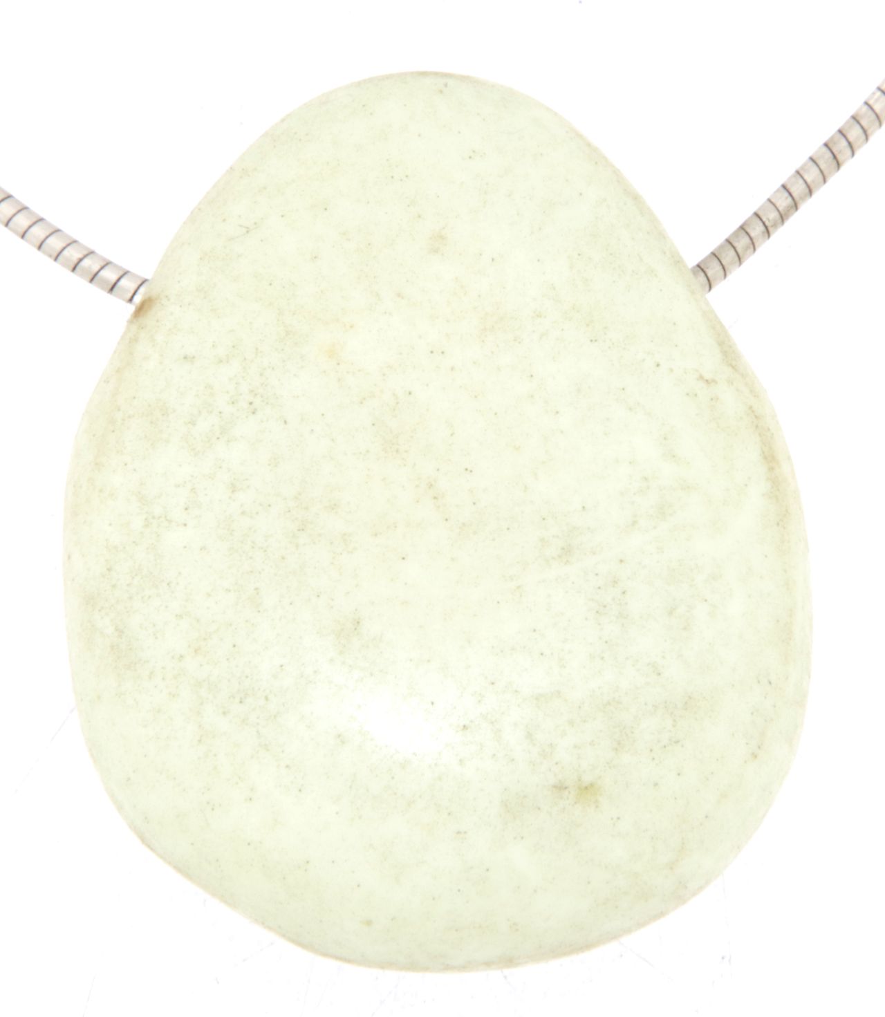Zitronenchrysopras Trommelstein Edelstein Schmuck Ketten Anhänger - A Qualität #7090